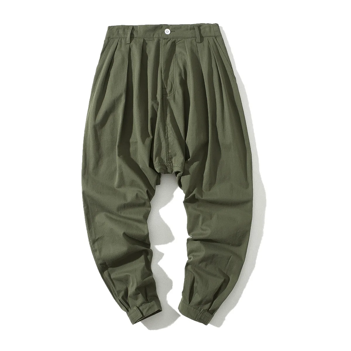 

Luoye luo ye 2019 Autumn New Style Men Loose Hip Hop Beam Leg Casual Pants K9065