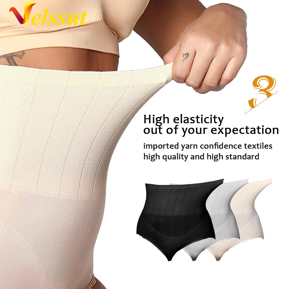 Velssut Women Faja Colombianas Shapewear Panties Lower Belly