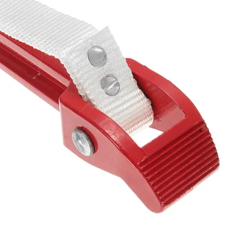 

Hot 12'' Oil Filter Handle Belt Strap Anti-sliding Wrench 82cm*30cm canvas Strap filter Wrench Aluminum Spanner fixed hand Tool
