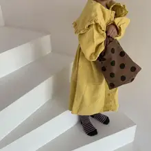 Г., платье для девочек в Корейском стиле весенние хлопковые и льняные модные платья для девочек от 1 до 7 лет, PP718