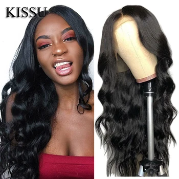 

Brazilian Hair Wigs 13*4 Lace Front Wig Body Wave Lace Front Wigs KISSU Body Wave Closure Wig Human Hair