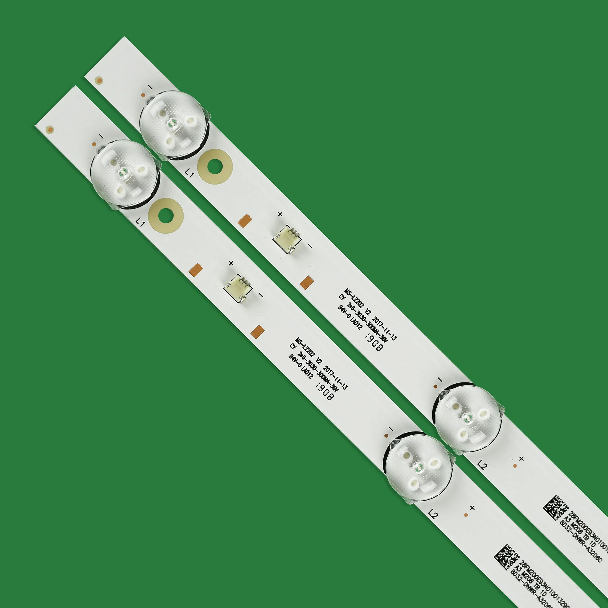 20pcs ο LED Ʈ Ʈ JL.D32061330-081AS-M FZD-03 E348124 MS-L1343 L2202 L1074 V2 LES-32A64M 2-6-3030-300MA-36V