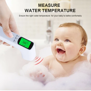 

Digital Infrared Thermometer Temperature Measurement Non-contact Forehead Muti-fuction Infrared Thermometer for Kids Adults