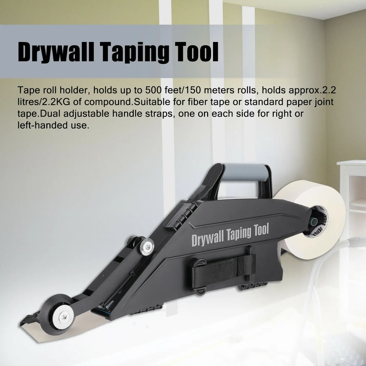 

Portable Drywall tool Drywall Taping Tool seam paper stripper drywall tool Simple Use Capacity Drywall Tool Durable Accessories