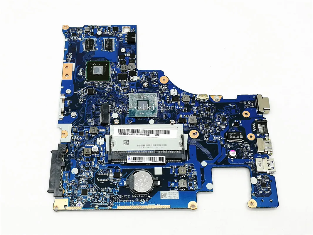 FRU:5B20K14023 для LENOVO 300-15IBR BMWC1/BMWC2 NM-A471 Материнская плата ноутбука N16V-GM-B1 с N3050 процессор