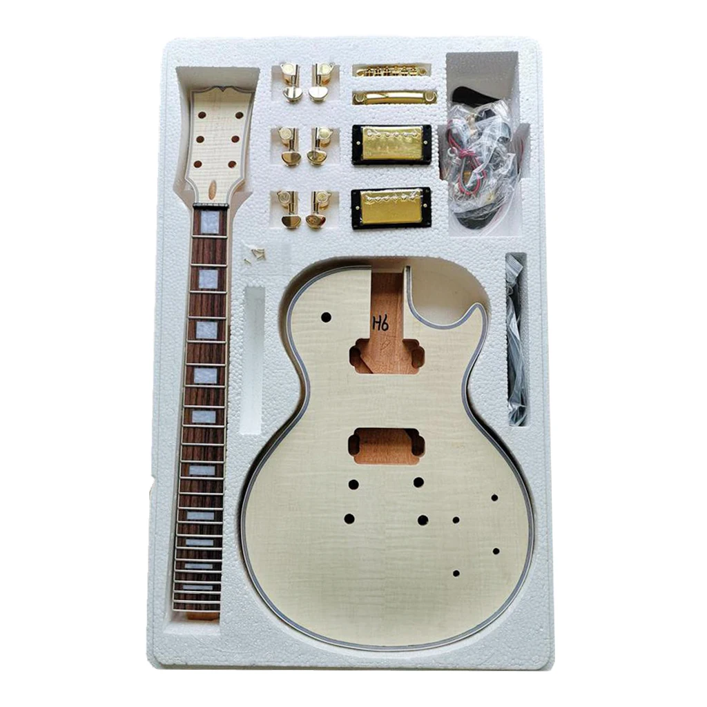 Electric Guitar Kit, DIY Kit For LP Electric Guitar, Gift For Children / Christmas / Musical Instrument Beginners