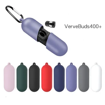 

2020 Silicone Wireless Bluetooth Earphones Protective Cover Shell for Motorola VerveBuds 400 Anti-fall Earphone Case