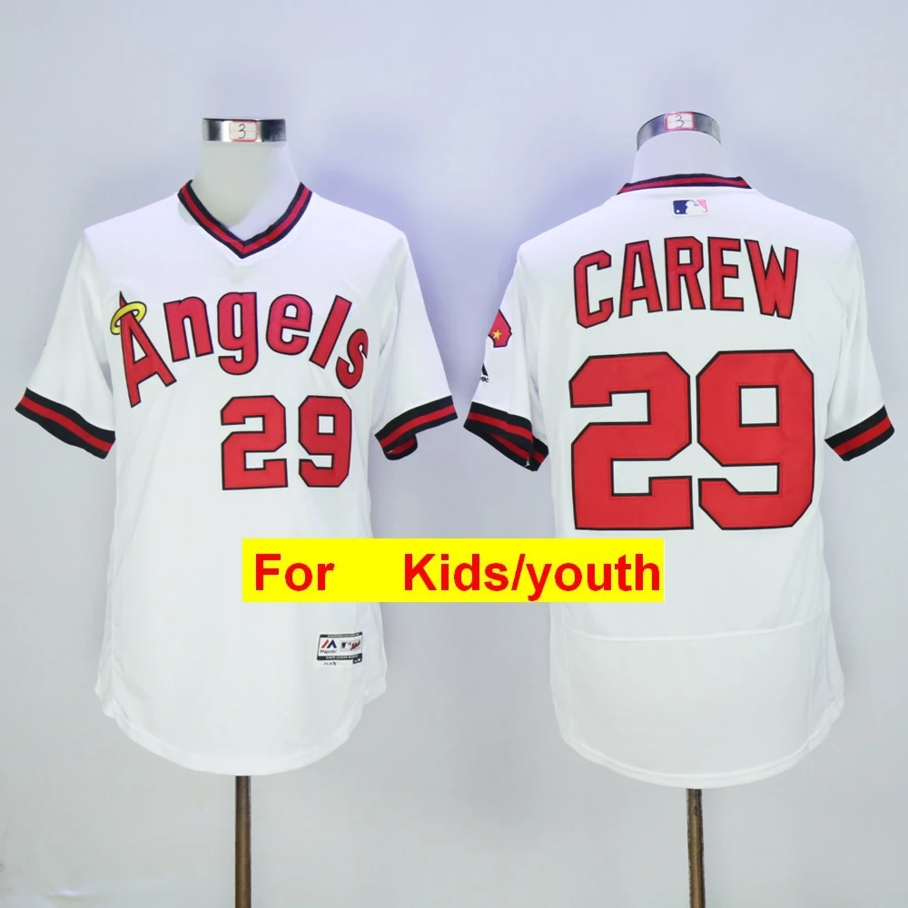 Лаванда Молодежи Лос-Анджелеса Майк Траут Shohei Ohtani Альберта Pujols Kole Lee Реджи Джексон стержень Карью FLEX Прохладный База Джерси - Цвет: Лаванда