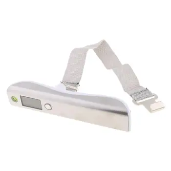 

50kg/110Lbs Handy Luggage Scale Tape Measure Electronic Baggage Weight Traveler