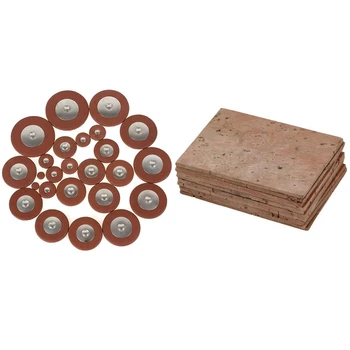 

10PCS Sax Saxophone Nedk Cork Soprano/Tenor/Alto & 27Pcs Saxophone Pads Sax Sheep Leather Pads for Soprano Saxophone