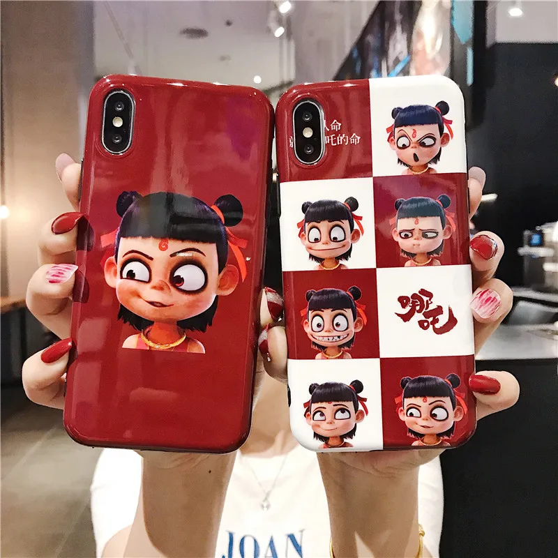 

Cute Cartoon Pattern Back Cover Phone Case Coque For iPhone 11 Pro Max 6 6S 7 8 X XS XR XSMAX Soft Shell Anti-knock Cases Cover