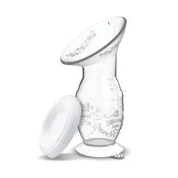 Chaud bébé alimentation manuel unique tire-lait collecteur de sein automatique Silicone du sein USB sans BPA pour nouveau-né infantile