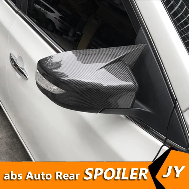 For Sylphy Sentra 2014-2018 Back Mirror Covers Reversing mirror case cover Look ABS 2PCS Cover paste Side |