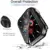 Стекло+крышка для Apple Watch case 44 мм 40 мм iWatch 42 мм 38 мм Протектор экрана+бампер Аксессуары apple watch serie 5 4 3 SE 6 44
