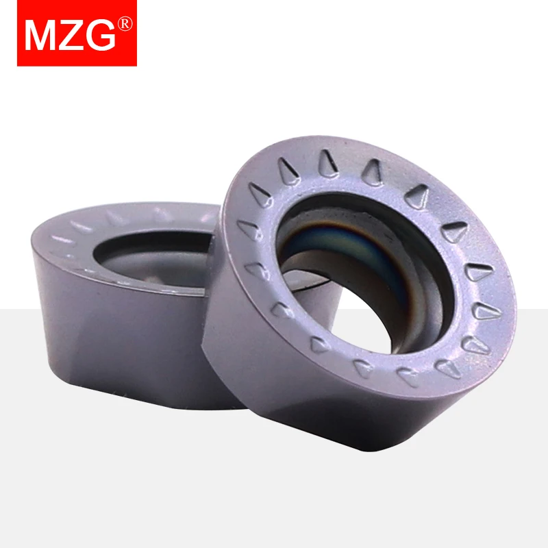 CNC Lathe Machine Tool Holder Milling Cutter Round Nose Carbide Inserts RPMT 1204 10T3 08T2 ZP152 ZP201 10PC hand reamer hss reamer steel reamer tools cobalt reamer carbide reamer
