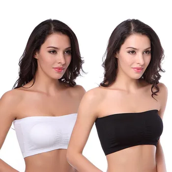 

Seamless Bras for Women Anti-glare Chest Wrap Strapless Underwear with Chest Pad Underwear Sexy Bra Women Lingerie