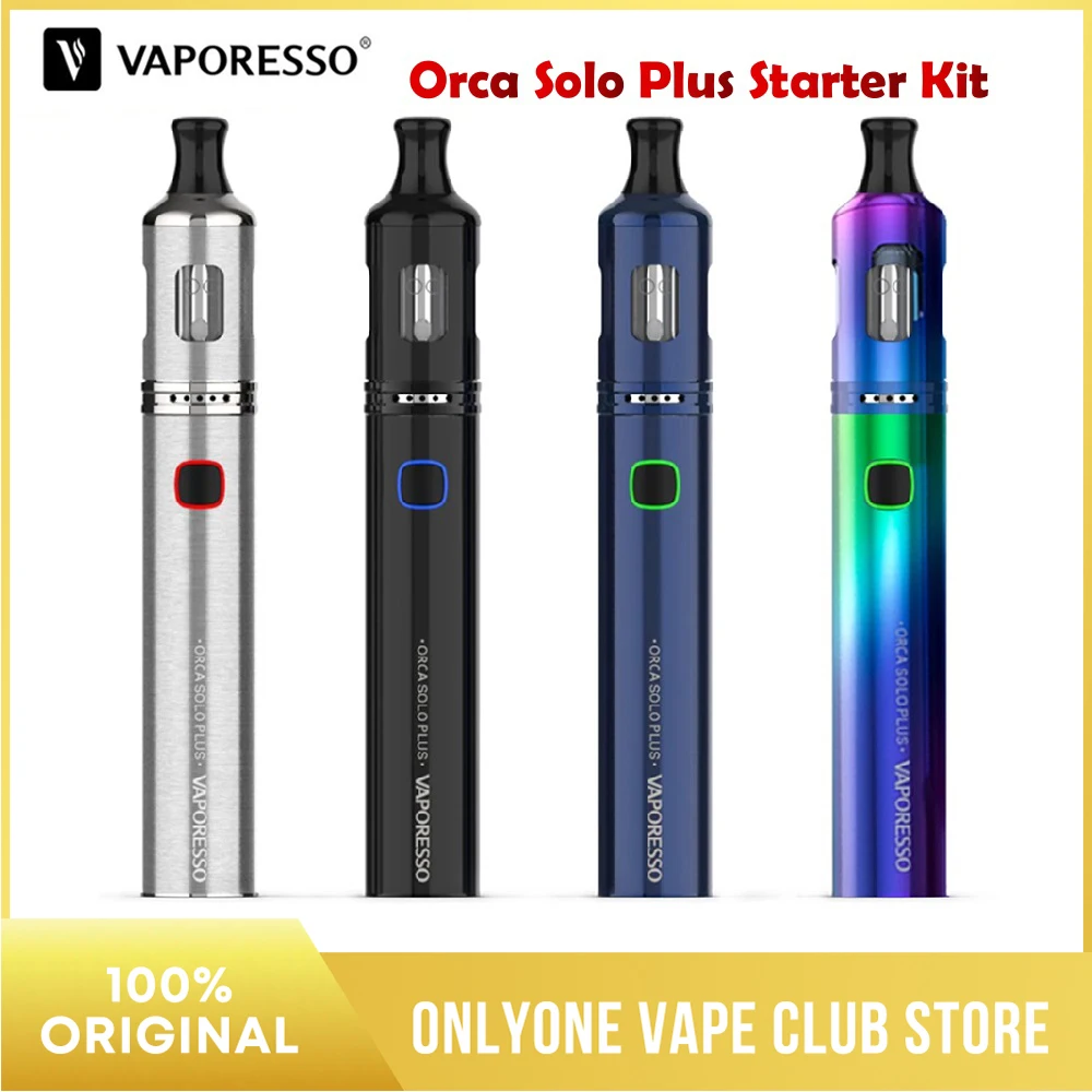 Оригинальный стартовый набор Vaporesso orce Solo Plus с аккумулятором 1200 мАч баком 2 мл и