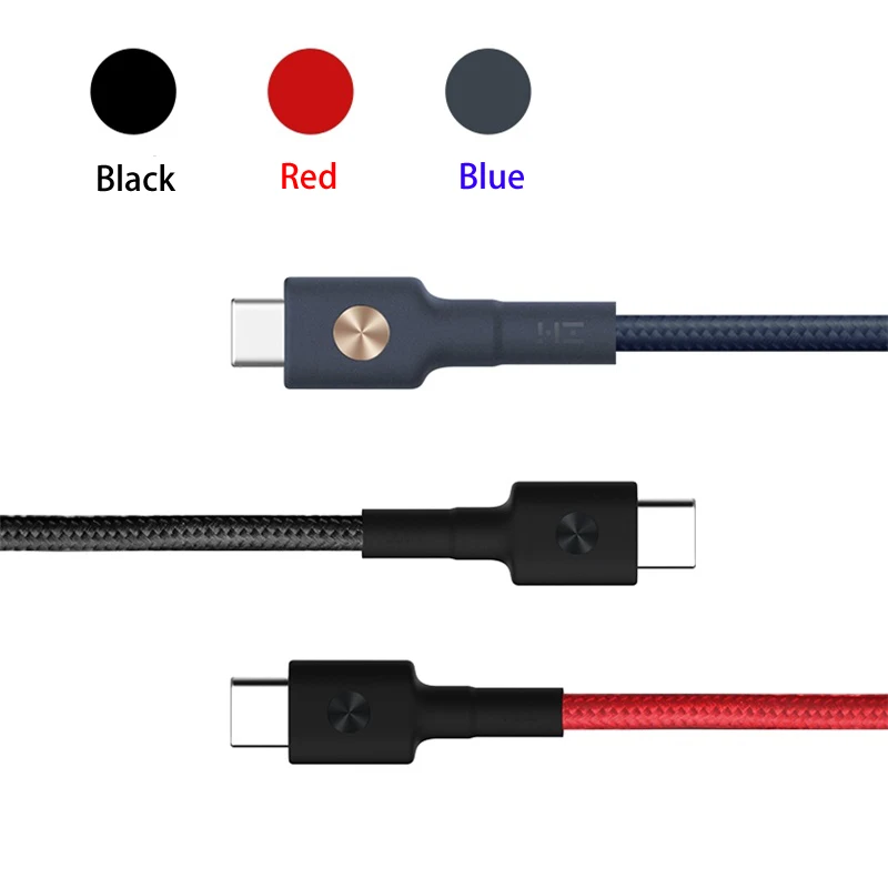 ZMI светодиодный светильник usb type c кабель 3A Быстрая зарядка данных для samsung huawei oneplus xiaomi быстрое зарядное устройство Android короткое 0,3 м