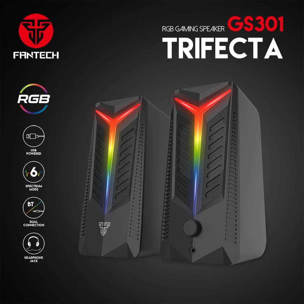 Fantech GS301 Trifecta RGB Gaming Speaker 7