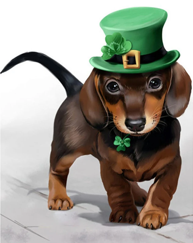 Алмазная вышивка животное собака полное сверление Картина Вышивка крестом