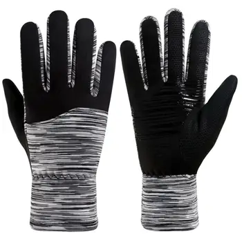 

Unisex Men Women Touch Screen Winter Gloves Waterproof Zipper Riding Windproof Warm Sport Fleece Skiing Gloves