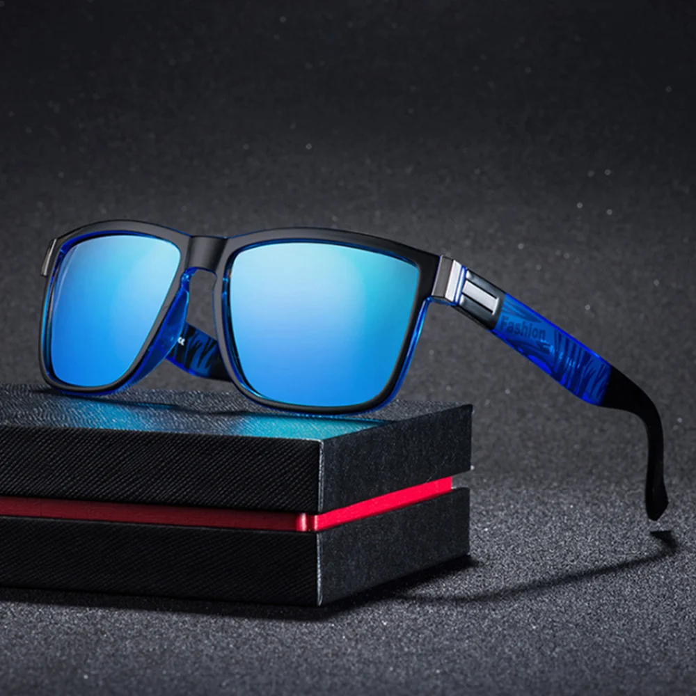 

New Luxury Polarized Sunglasses Men's Driving 2023 Brand Design Driving Square Frame Sun Glasses Male Goggle UV400 Gafas De Sol