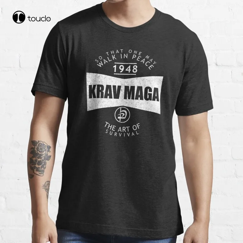 Новинка Krav Maga искусство выживания обратная футболка хлопок S-5XL унисекс | Женская