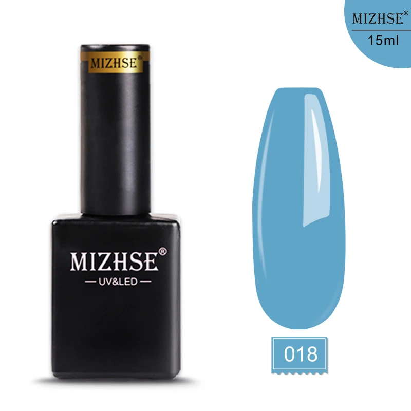 MIZHSE, 18 мл, Гель-лак, УФ-Гель-лак, набор для маникюра, Полупостоянный Гибридный лак для ногтей, искусство, замочить, Цветной Гель-лак для ногтей - Цвет: E018