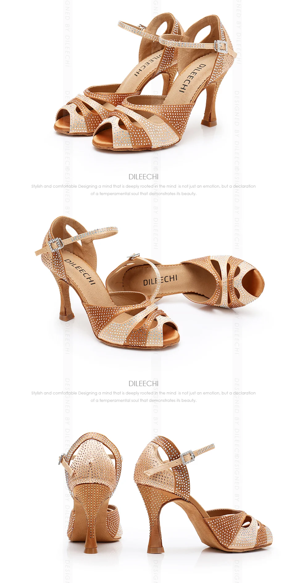 鞋子图片展示-古铜色-2