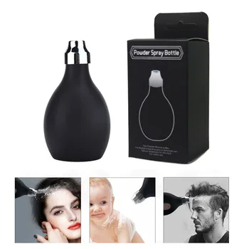 

100ml Hair Salon Powder Spray Bottle Pump Talcum Powder Refillable Sprayer Container Dispenser for Barber Styling Accessories