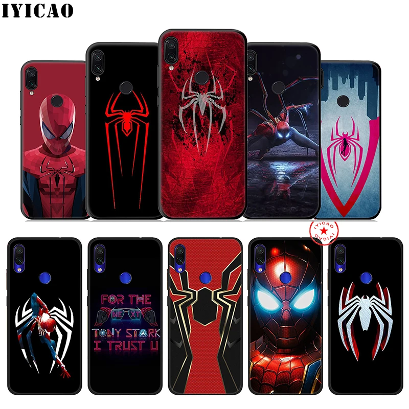 IYICAO мультфильмов человек с героями комиксов Марвел мягкий чехол для Xiaomi Redmi K20 8A 7A