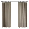 Blackout Curtains for Living Room Bedroom Japanese Style Simple Style Literary Lace Curtains  Left and Right Biparting Open ► Photo 2/5