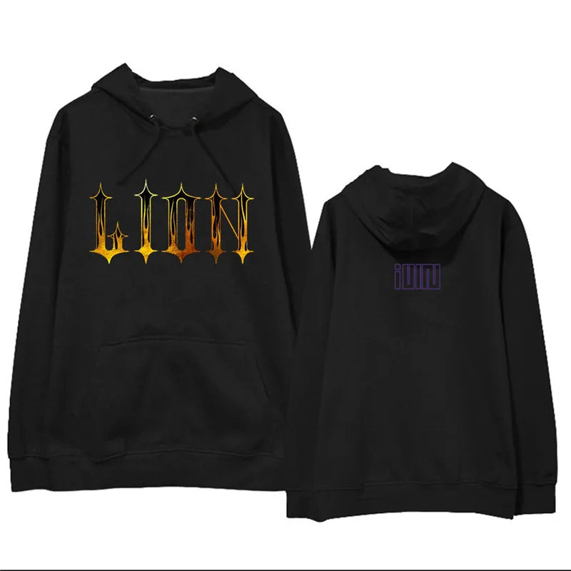  KPOP (G)I-DLE GIDLE Album Oversized Hoodie Hip Hop Streetwear Loose Hooded Pullover Printed Long Sl