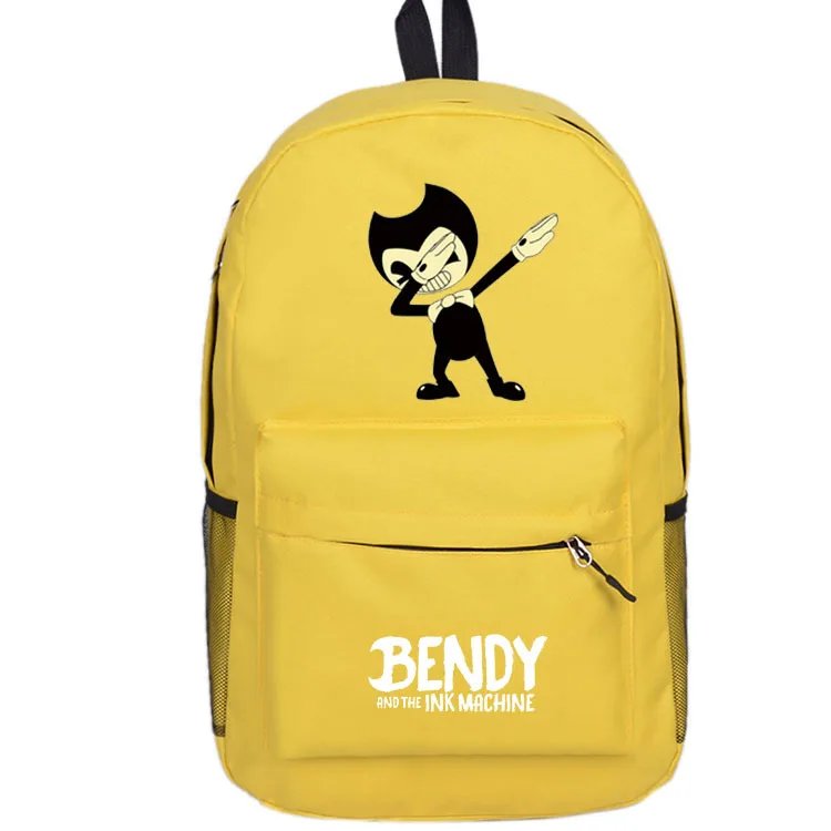 Модный рюкзак Bendy и чернильная машинка, дизайнерская Студенческая сумка на плечо для путешествий, женская и мужская сумка для ноутбука, сумка для книг - Цвет: photo colour
