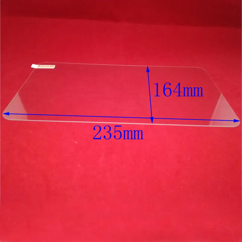 Для 10,1 дюймов размер планшета Универсальный 10,1 ''243X154 мм 256x158 мм 235x165 мм защитная пленка из закаленного стекла - Цвет: 235x164mm