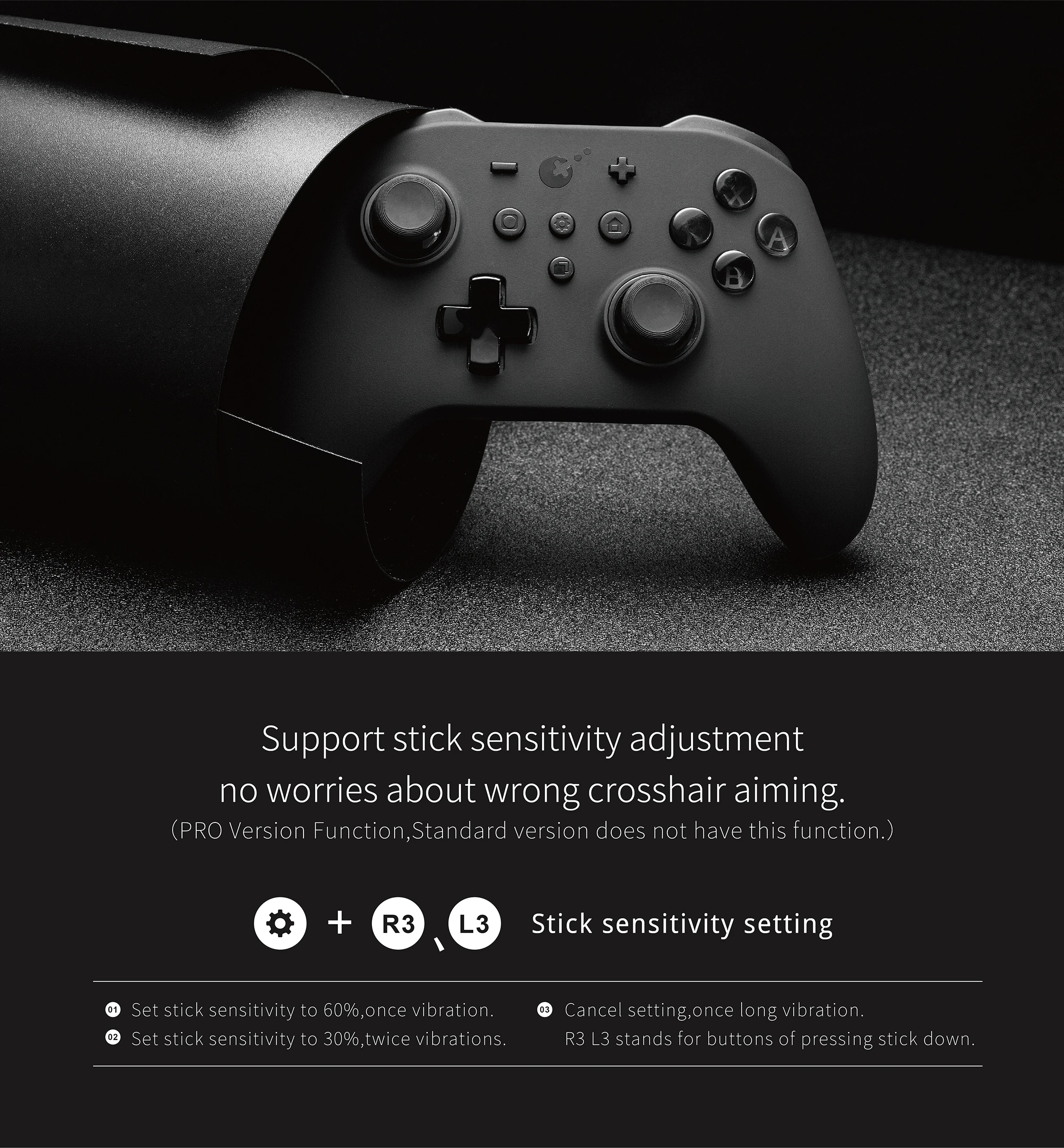 Игровой контроллер GuliKit Kingkong Pro NS09 Bluetooth геймпад для Nintendo Switch Windows ПК и