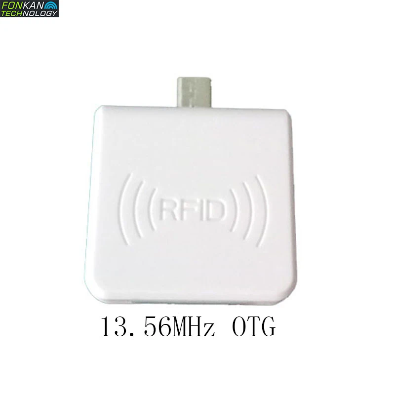 FONKAN мини портативный считыватель НЧ 125 кГц OTG USB Android Считыватель