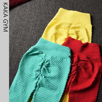 

New 3D Stereo Women Sexy High Waist Yoga Pants Push Up Hip Sports Leggings Gym Fitness Workout Tight Pant clothing