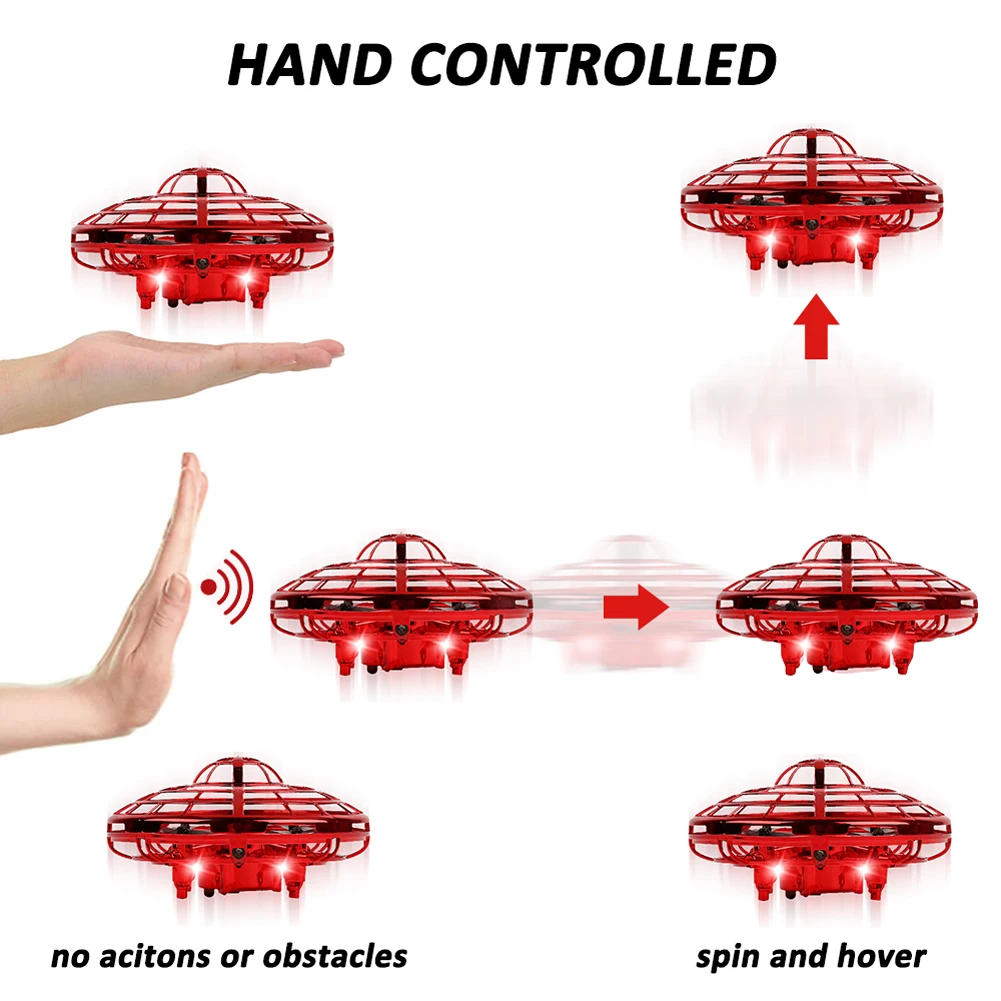 Волшебный ручной НЛО летательный аппарат Дрон игрушки электрическая