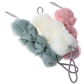 

Multicolour Body Wash Bath Ball Large Bath Sponge Body Cleaning Mesh Flower Bath Towel Scrubber Wash Body Tool Accessory