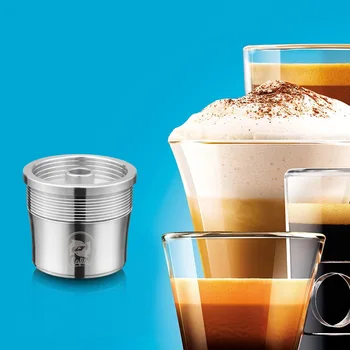 

Reusable milk frother capsules for illy coffee machines Stainless steel coffee filters Used with coffee capsules