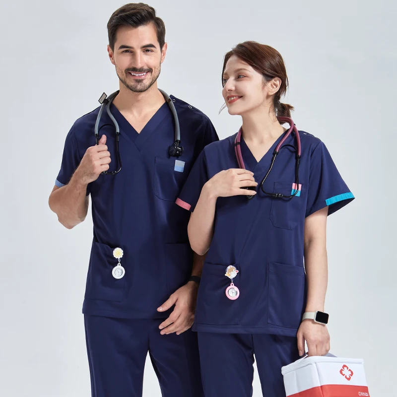 زي حريري للممرضات والعناية بالجمال، إضافة طبية للن...