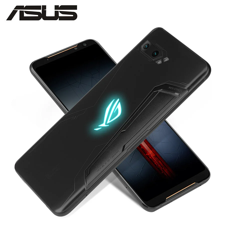 Мобильный телефон Asus ROG Phone II ZS660KL 6,5" 12 Гб ПЗУ 1 ТБ ОЗУ Snapdragon855+ две sim-карты 6000 мАч 48MP NFC Android 9,0 ROG Phone2