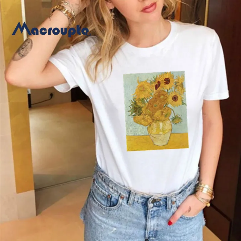 The Great Wave Off Kanagawa Harajuku женская футболка повседневные топы винтажные женские