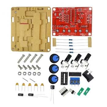 

Function Signal Generator DIY Kit Sine/Triangle/Square Output 1Hz-1MHz Signal Generator Adjustable Frequency Amplitude XR2206