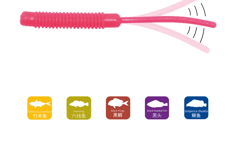 Ajing Soft Fishing Lure 15pcs 4.5cm 0.2g Shad Artificial Bait River Trout Perch Fishing Silicone Baits (6)
