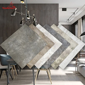 

Waterproof Floor Stickers Self Adhesive Marble Wallpapers Bathroom Wall Sticker House Renovation Decals Diy Wall Ground Decor