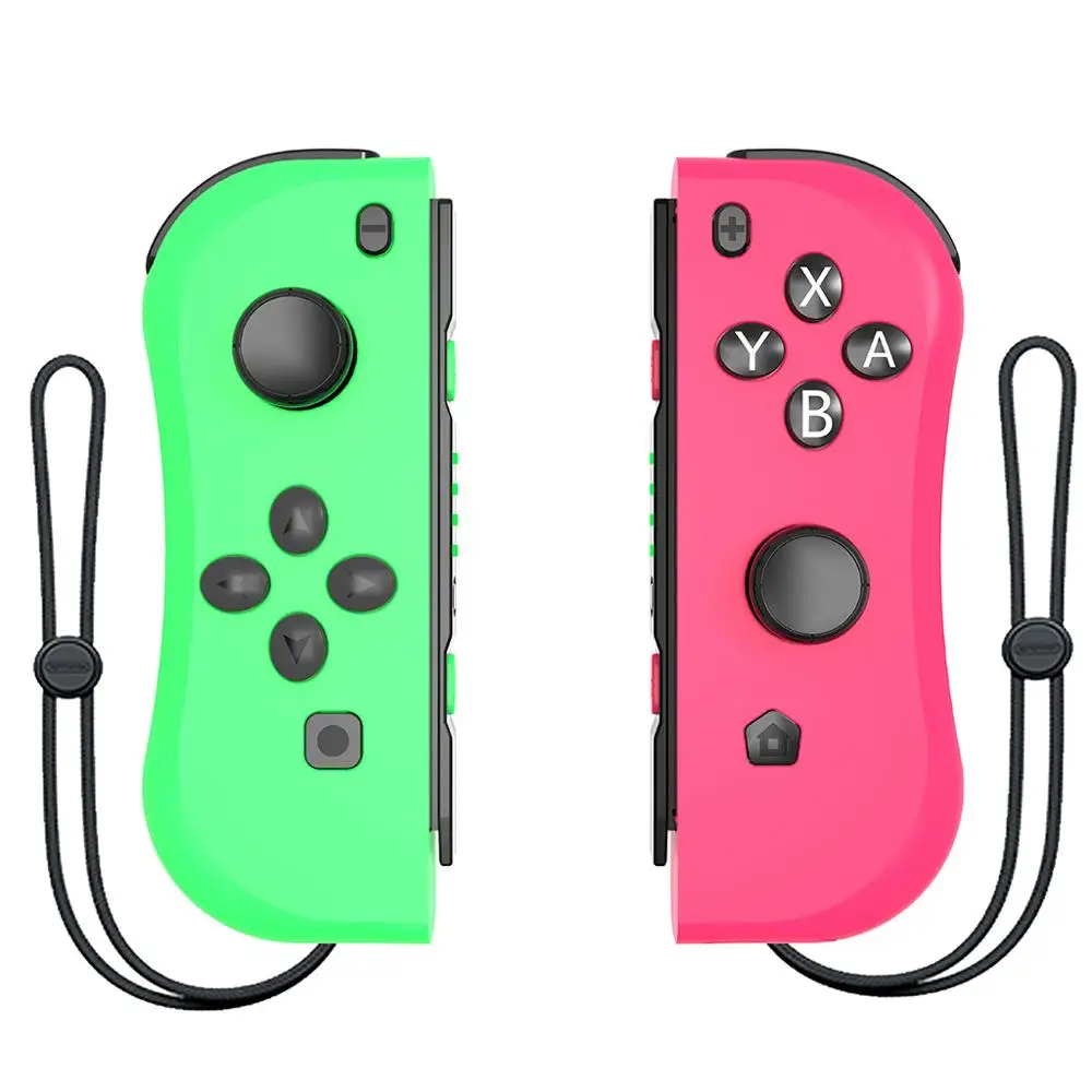 Nintendo Switch Беспроводной Bluetooth левый и правый Joy-con игровой контроллер геймпад для Nintendo S Switch joy-con джойстик игровой консоли - Цвет: Светло-фиолетовый