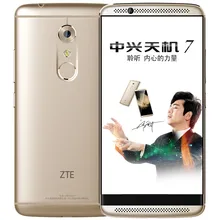 Смартфон zte Axon 7 A2017, 4G LTE, Android 6,0, 5,5 дюймов, 2560X1440, 4 Гб ram, 128 ГБ rom, МП, отпечаток пальца, NFC