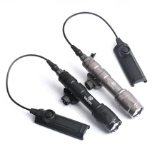 Softair M600C фонарик для оружия 340 Люмен Тактический винтовочный светильник с скаутом светильник светодиодный полная версия+ Двойная функциональная лента Swtich